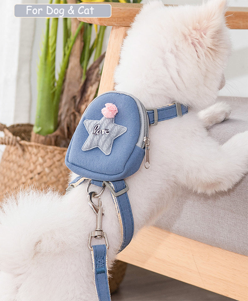 Dog Harness with backpack