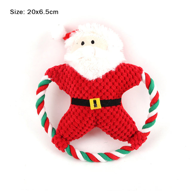 Christmas Santa circle toy